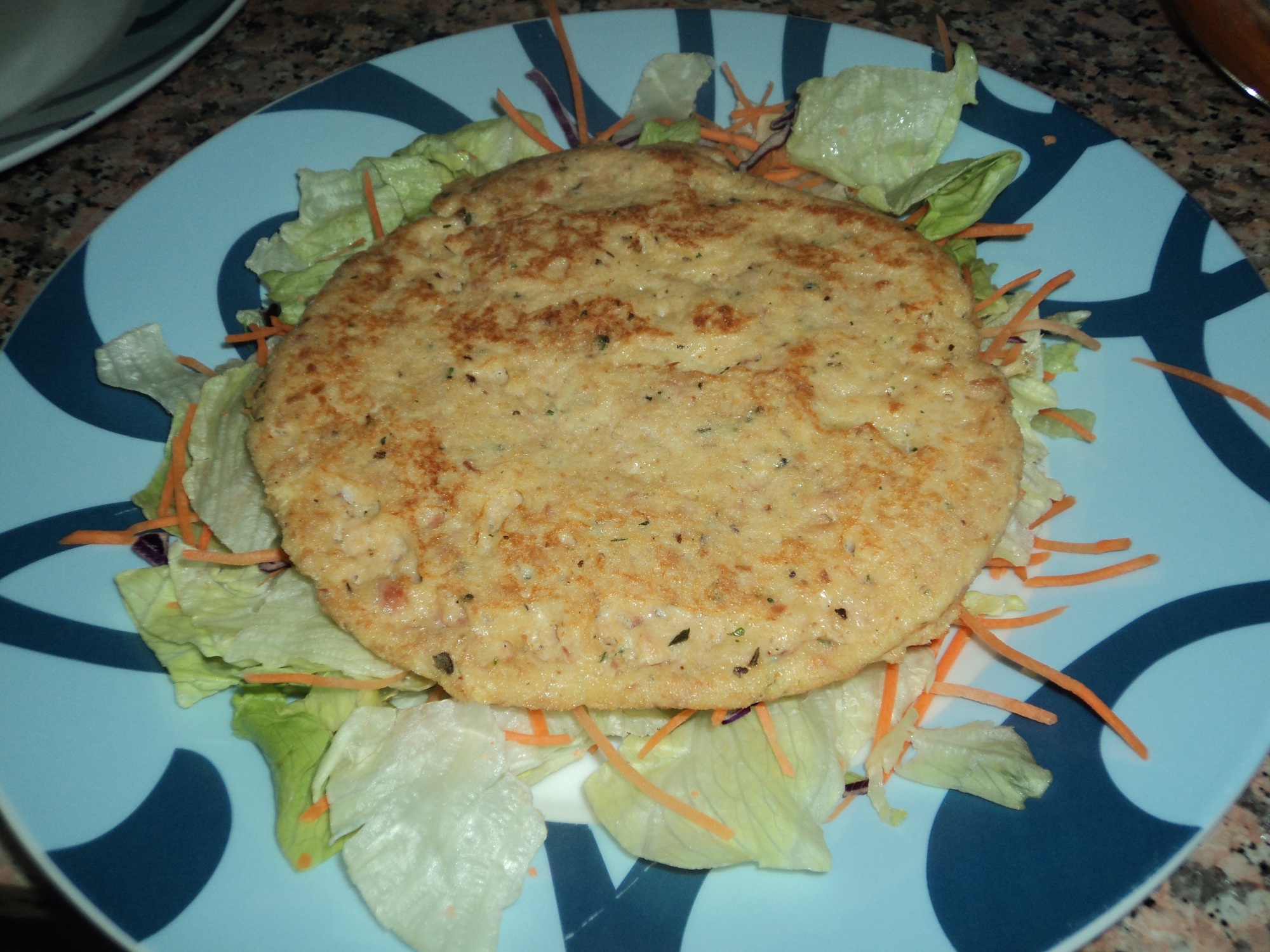 Quick tuna pancakes