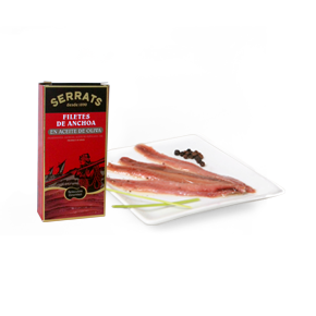 Cantabrian anchovies in olive oil