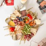 Appetizers tray for Christmas